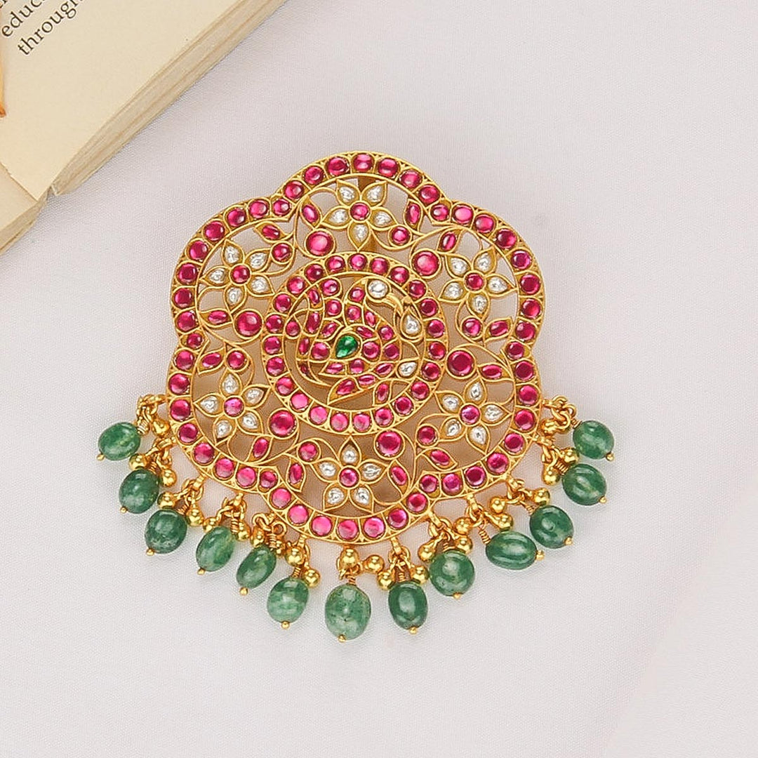 Dazzle Kundan Pendant