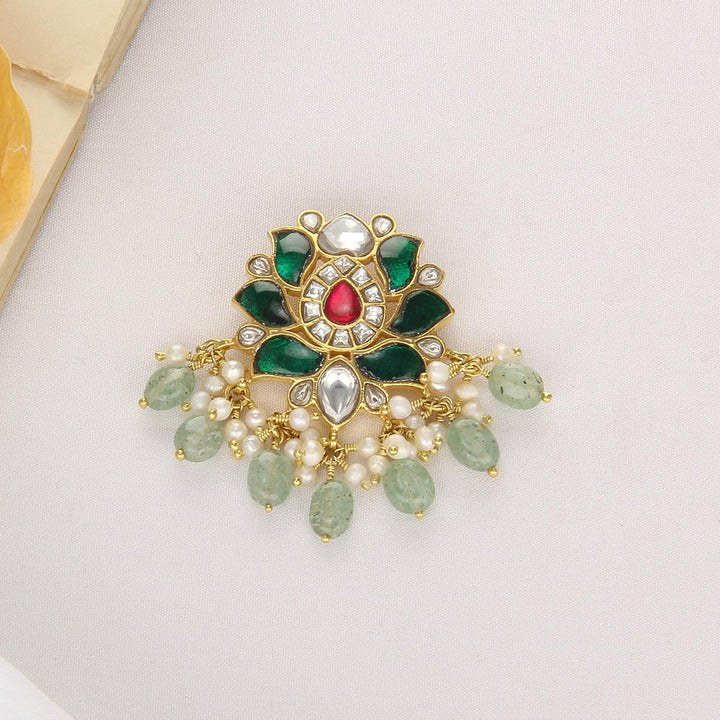 Prithikha Kundan Pendant Set