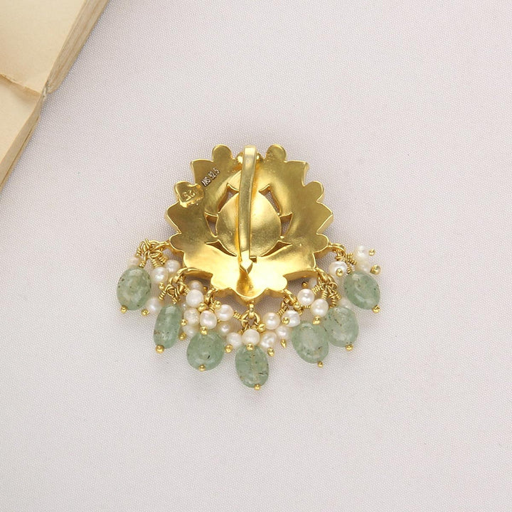 Prithikha Kundan Pendant Set