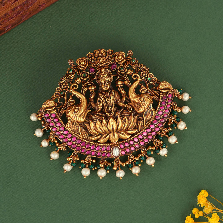 Lotus Lakshmi Nagas Pendant