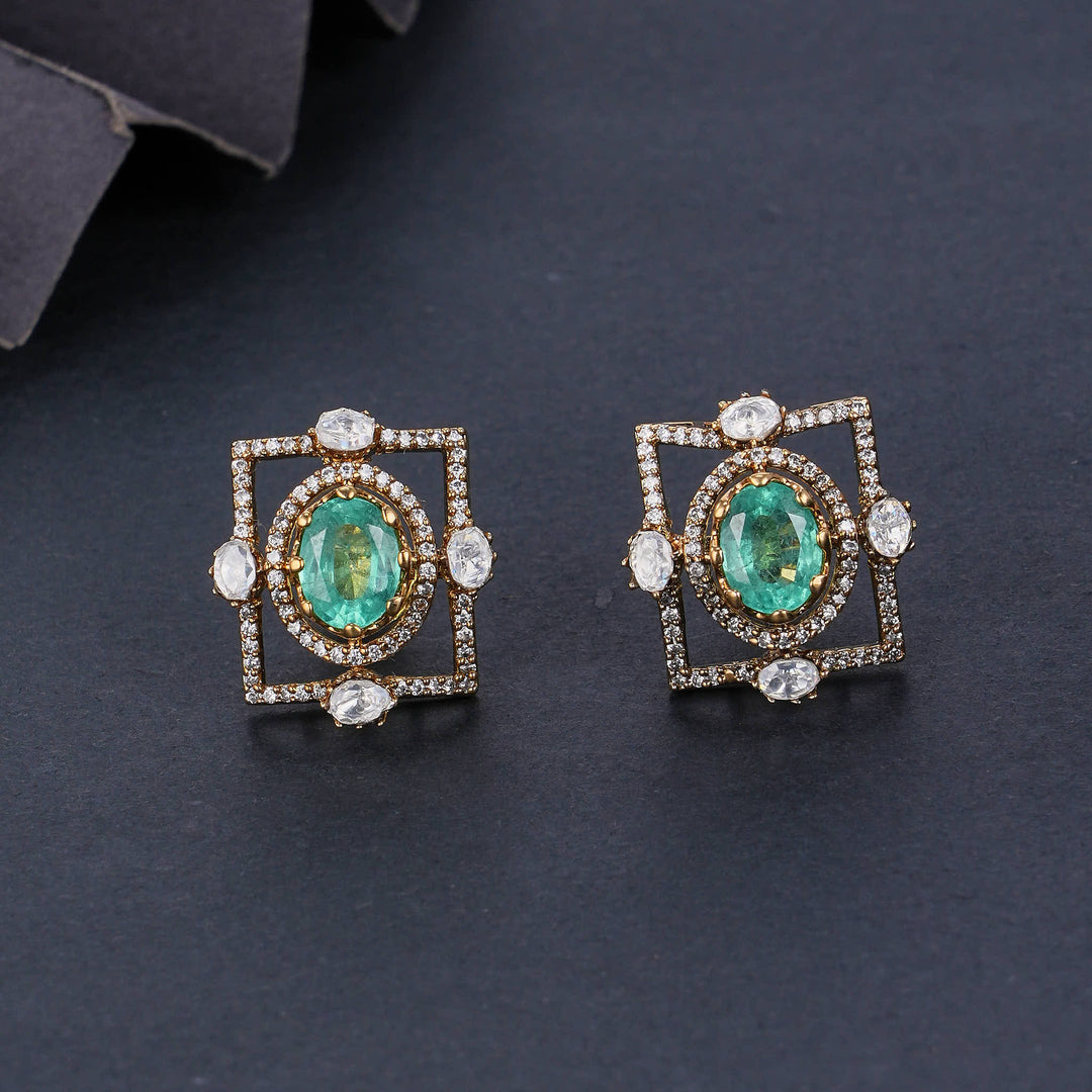 Glittering Victorian Pendant set