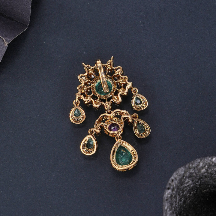 Stylish Victorian Pendant set