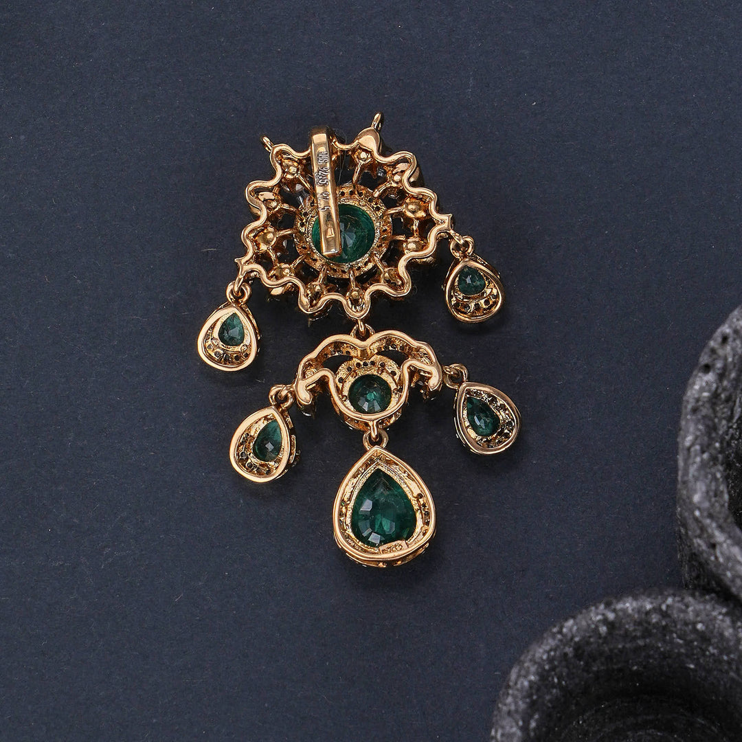 Pranika Victorian Pendant set