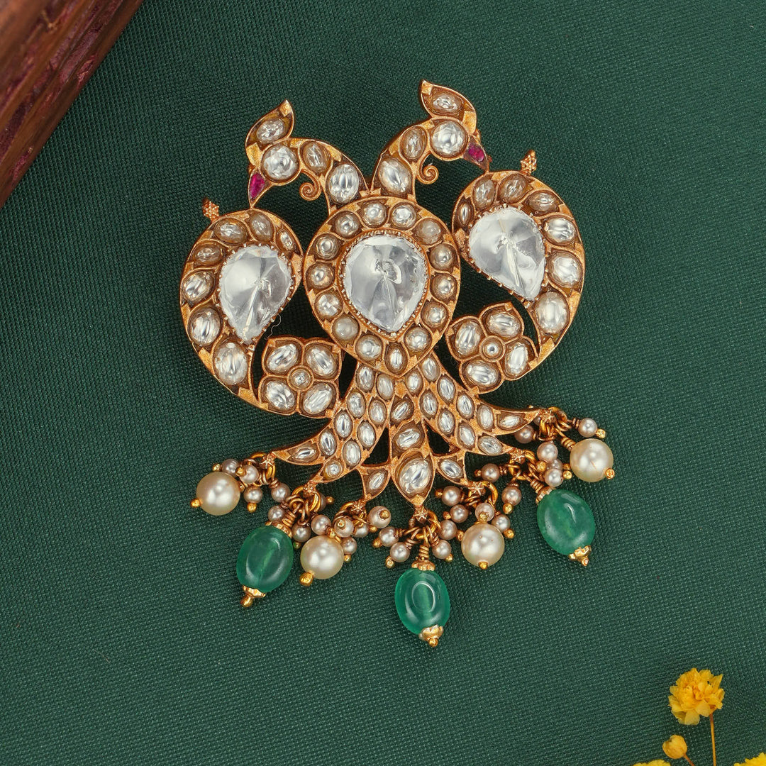 Yamuna Kundan Pendant