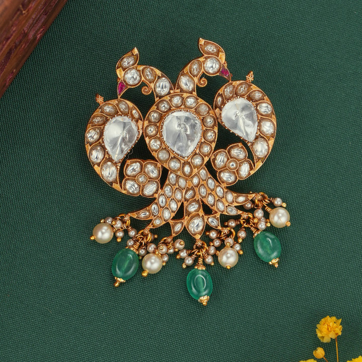 Yamuna Kundan Pendant