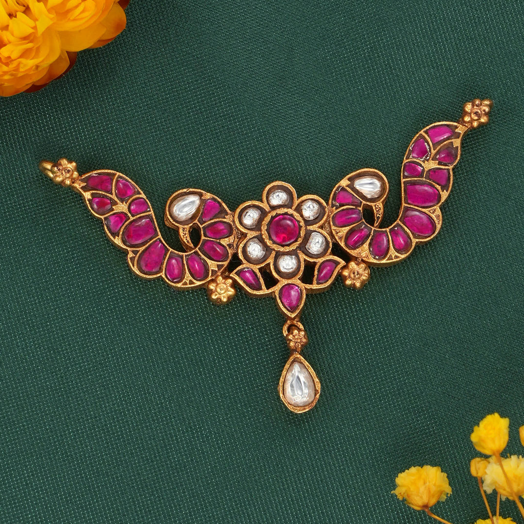 Dhanvanthi Kundan Pendant
