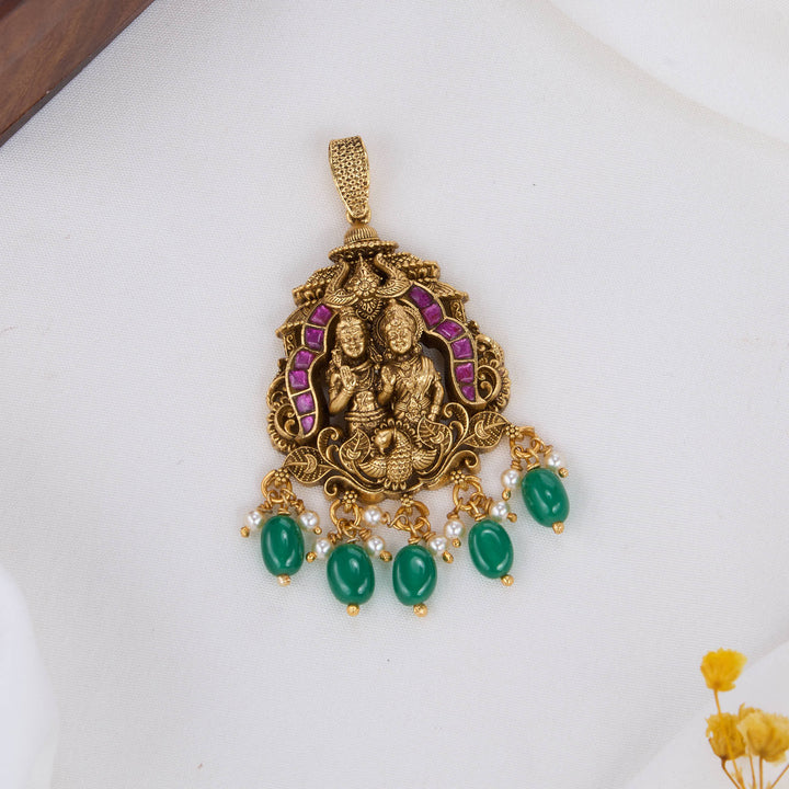 Divine SivaParvathi 3D Spl Pendant