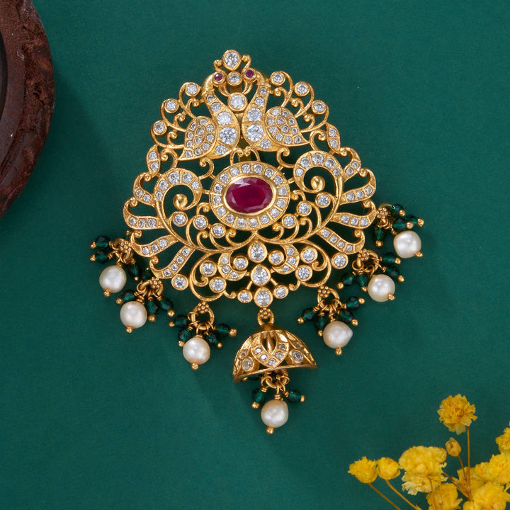 Trinayani Stone Pendant