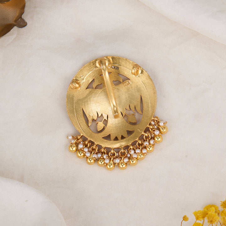 Aswaki Kundan Pendant