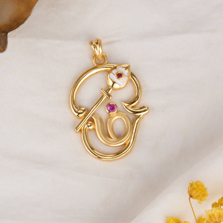 Om 3D Spl Pendant