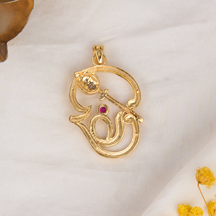 Om 3D Spl Pendant