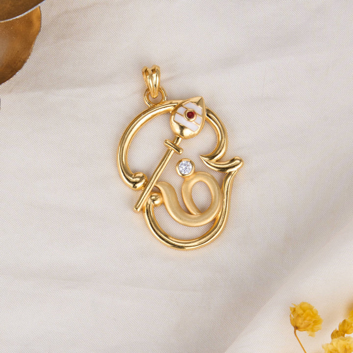 Divine Om 3D Spl Pendant