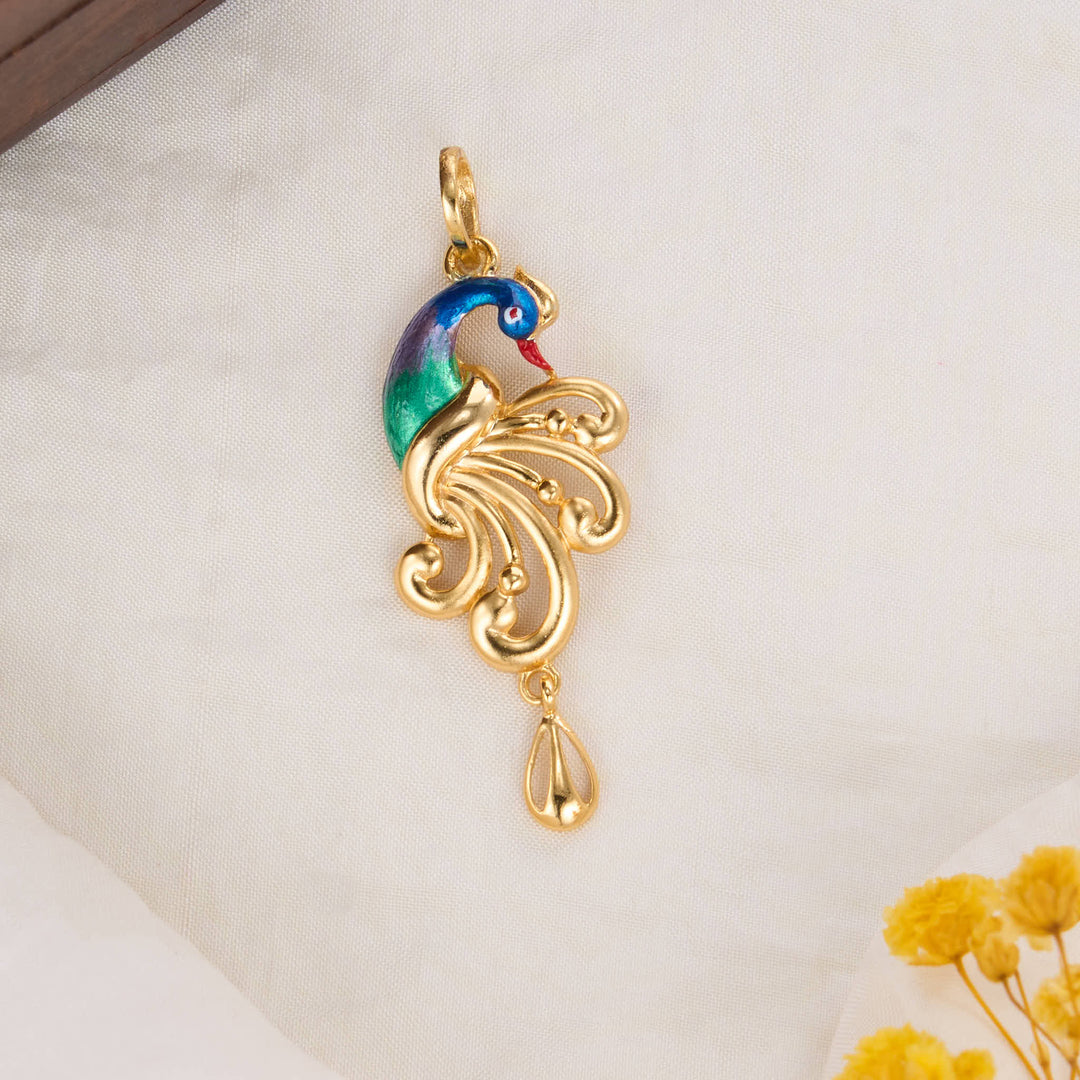 Peacock 3D Spl Pendant