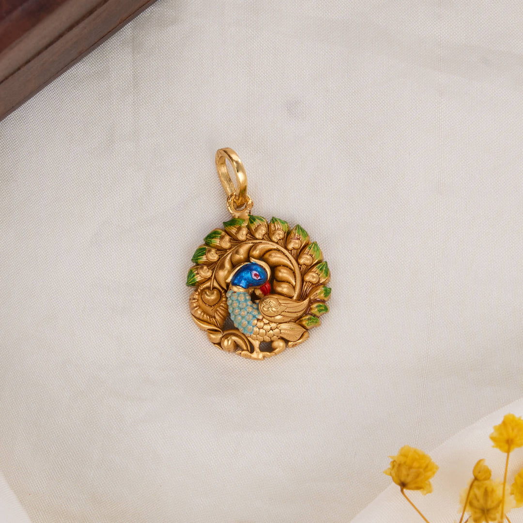 Peacock 3D Spl Pendant