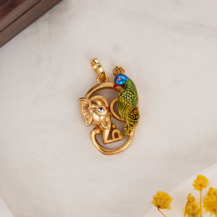 Divine Om 3D Spl Pendant