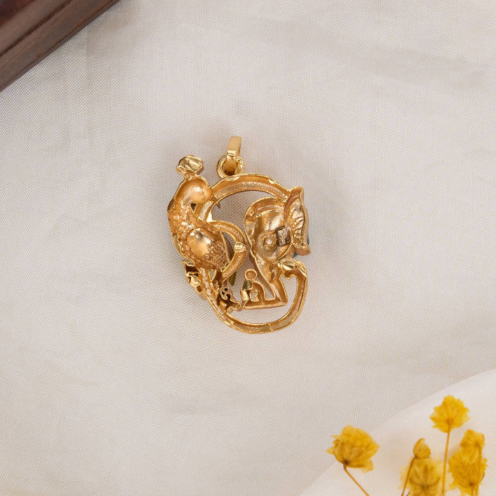 Divine Om 3D Spl Pendant