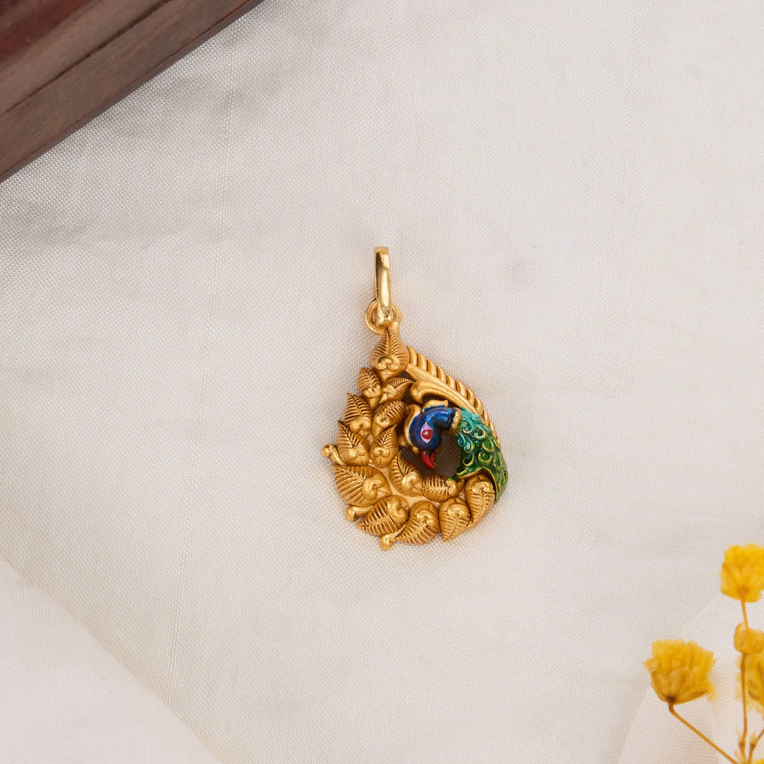 Peacock 3D Spl Pendant