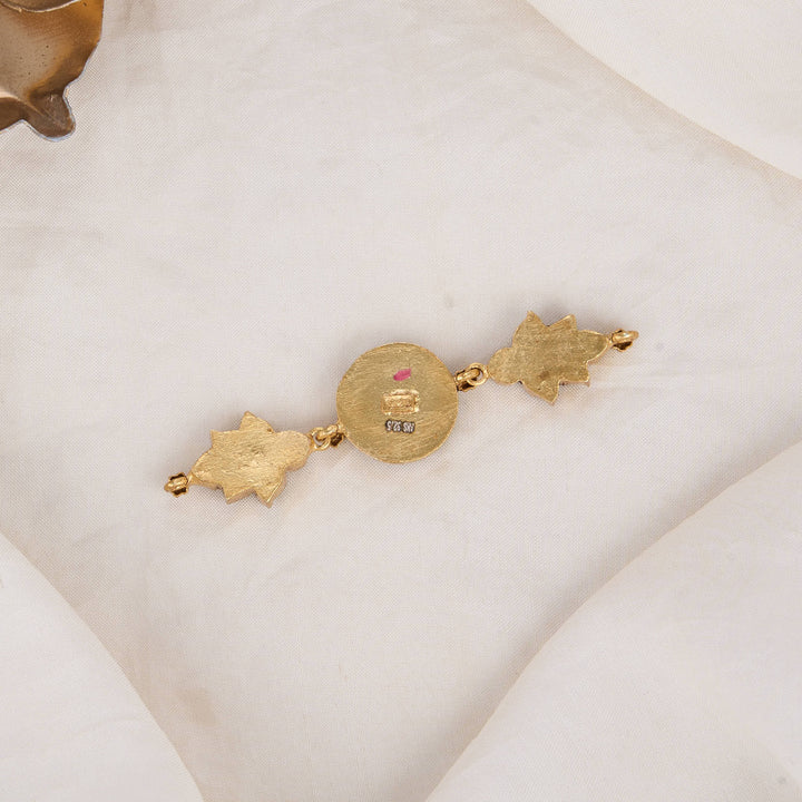 Lydia Green Kundan Pendant