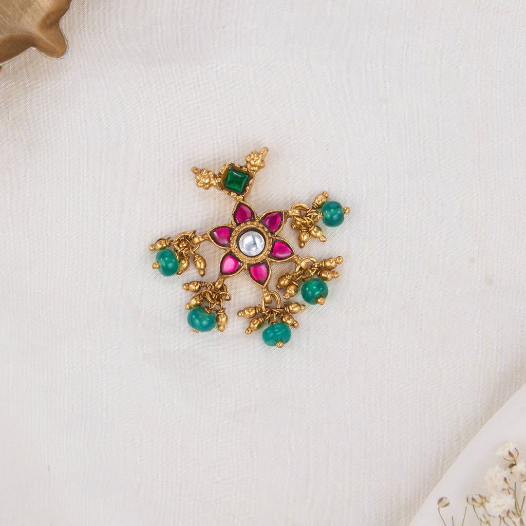 Elantra Kundan Pendant