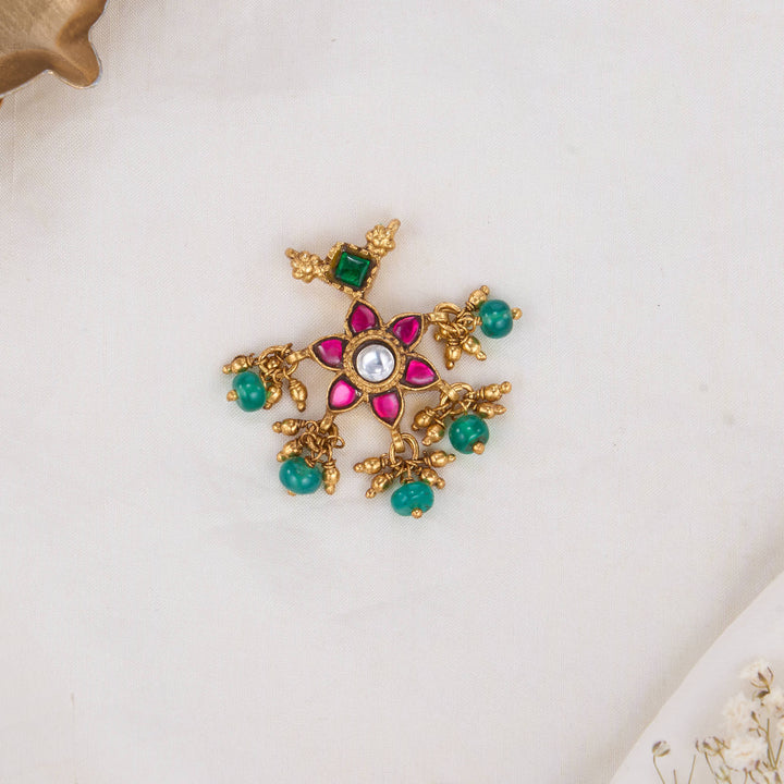 Elantra Kundan Pendant