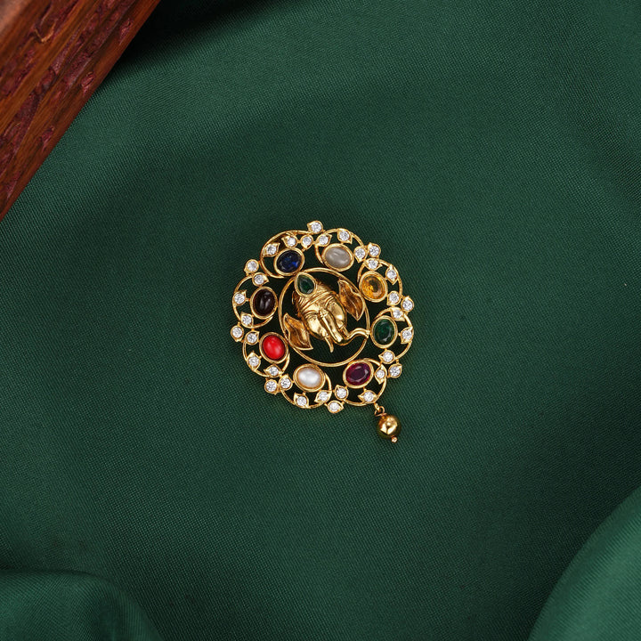 Girisha Stone Pendant Set