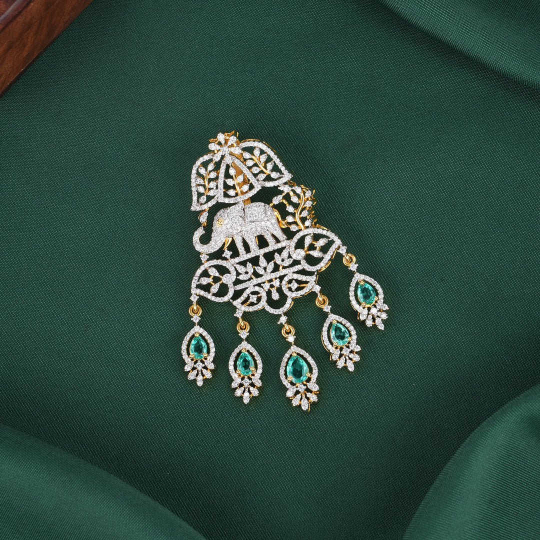 Grand Diamond Design Pendant