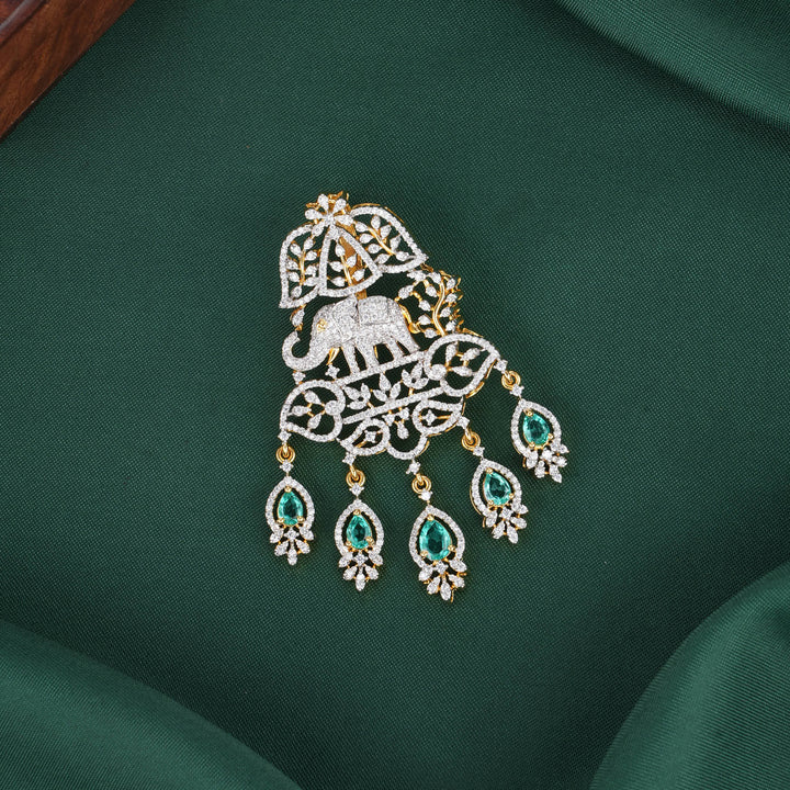 Grand Diamond Design Pendant