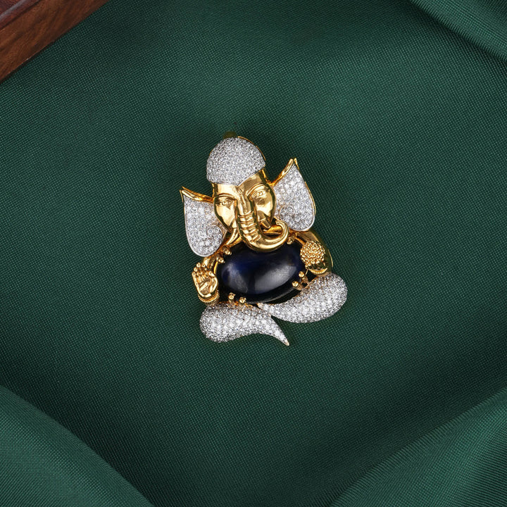 Vinayagar Diamond Design Pendant