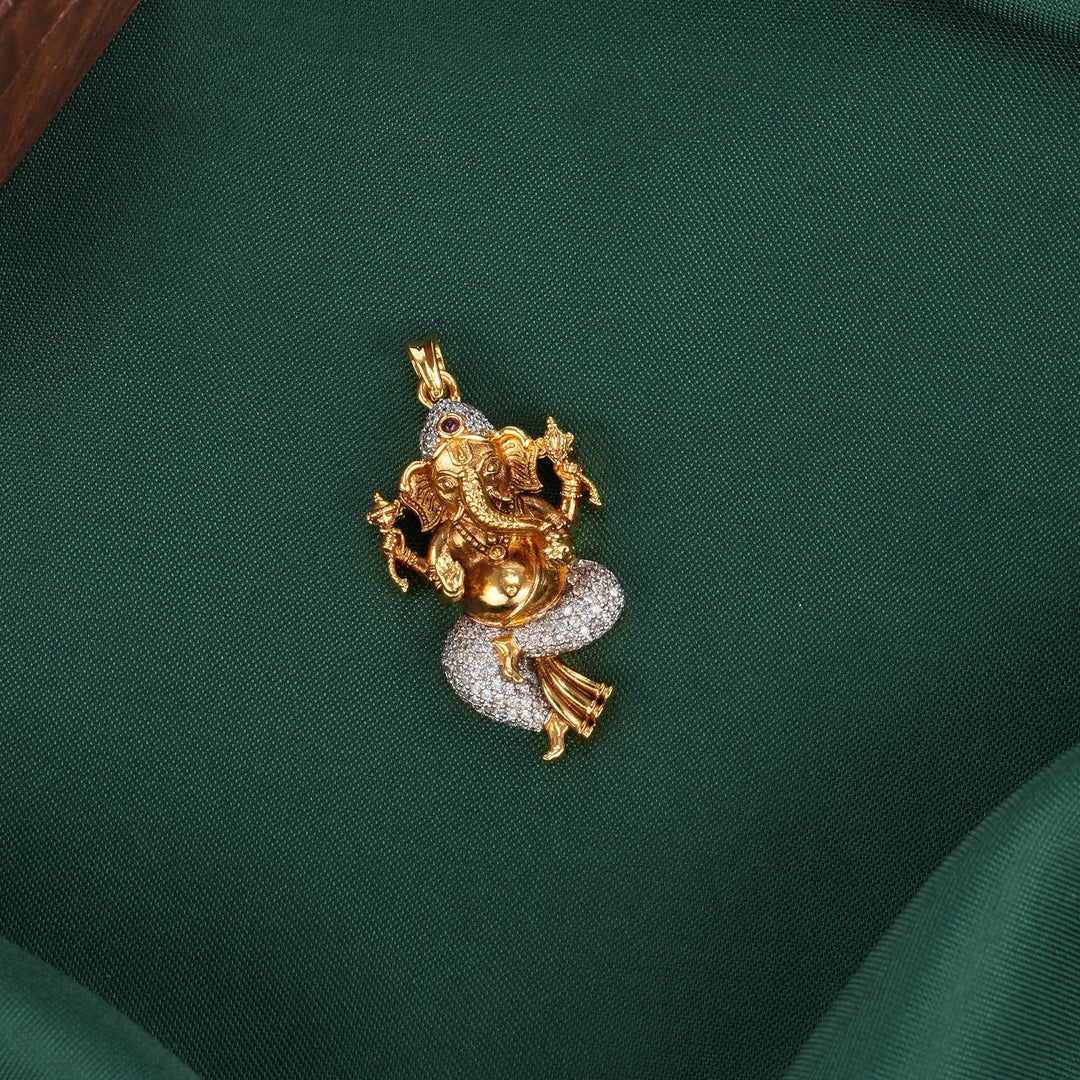 God Vinayaga Diamond Design Pendant