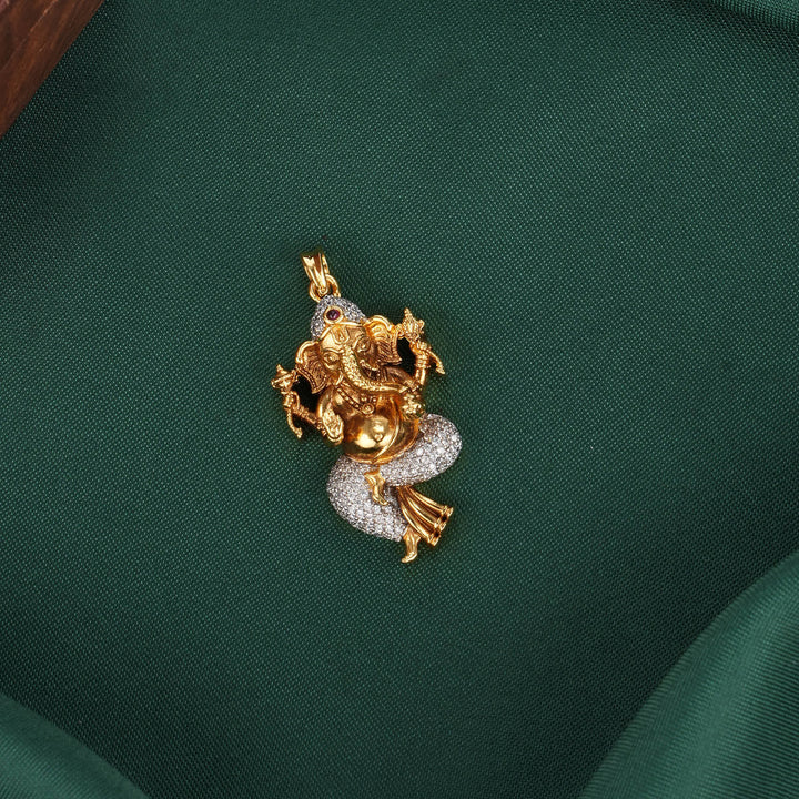 God Vinayaga Diamond Design Pendant