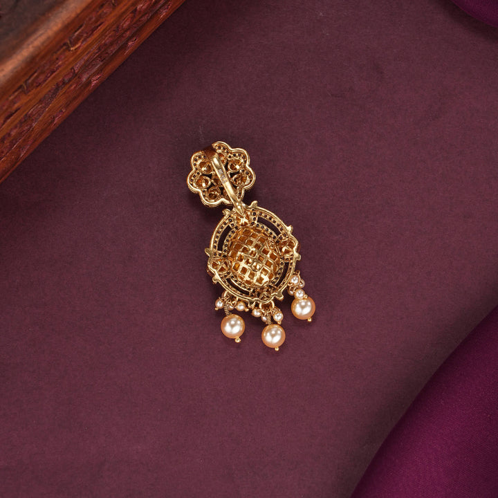 Amazing Moissanite Pendant Set