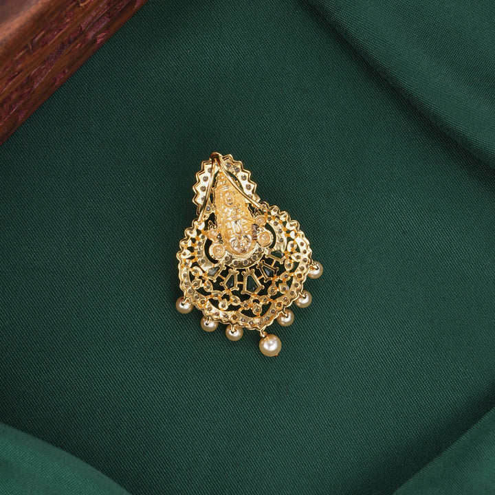 Perumal Diamond Design Pendant