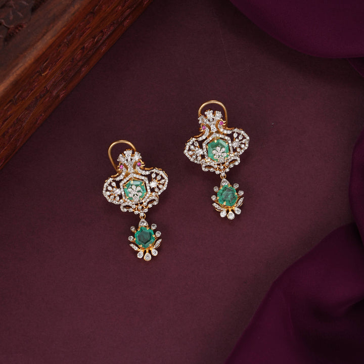 Trendy Glow Moissanite Pendant Set