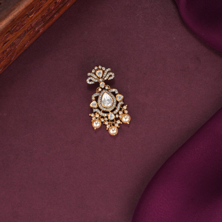 Shinning Moissanite Pendant Set