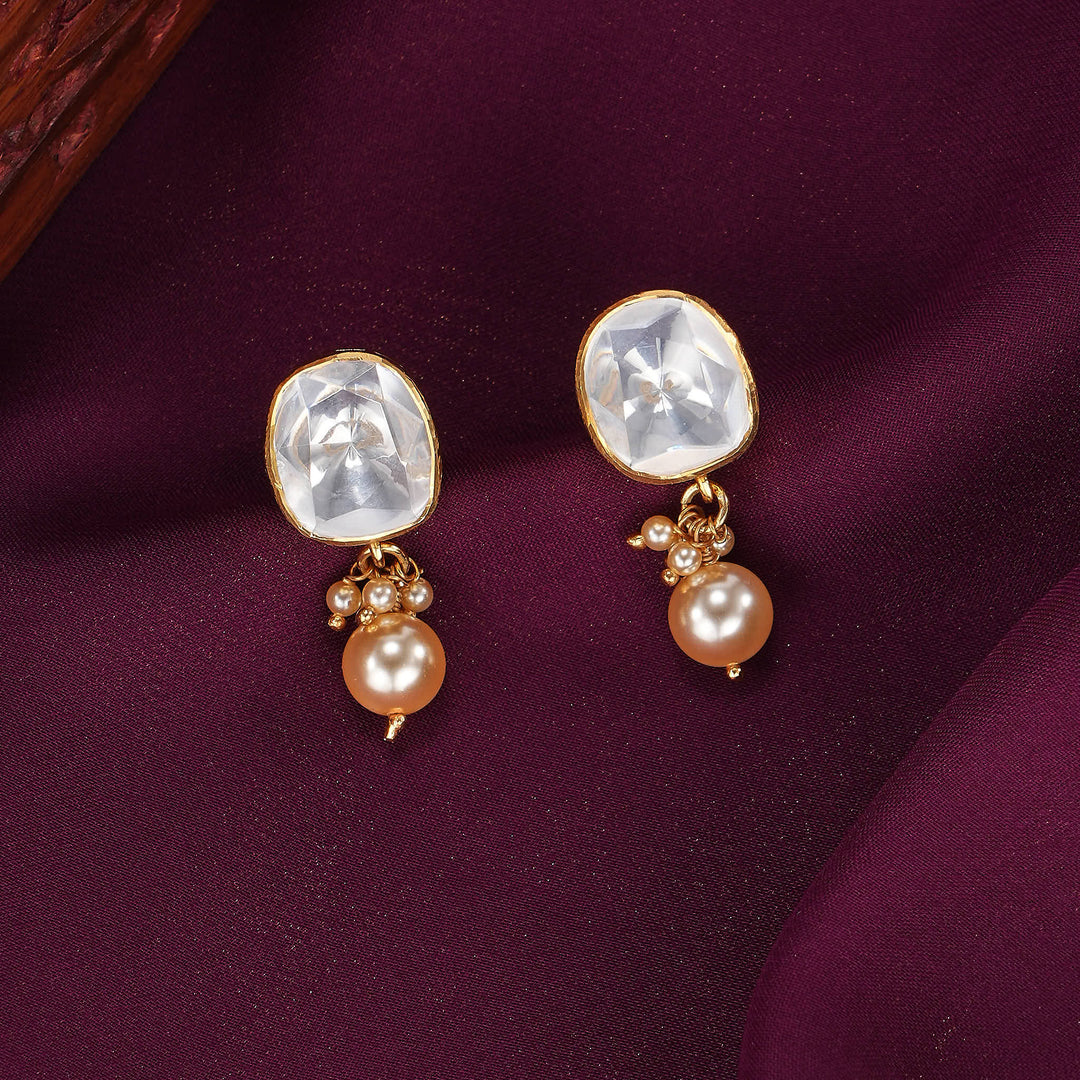 Gleaming Moissanite Pendant Set
