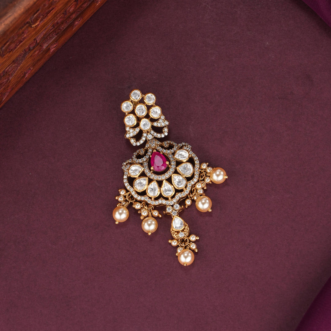 Lathisha Moissanite Pendant Set