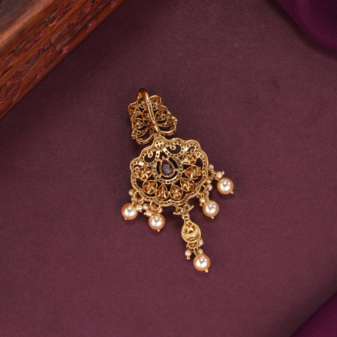 Lathisha Moissanite Pendant Set
