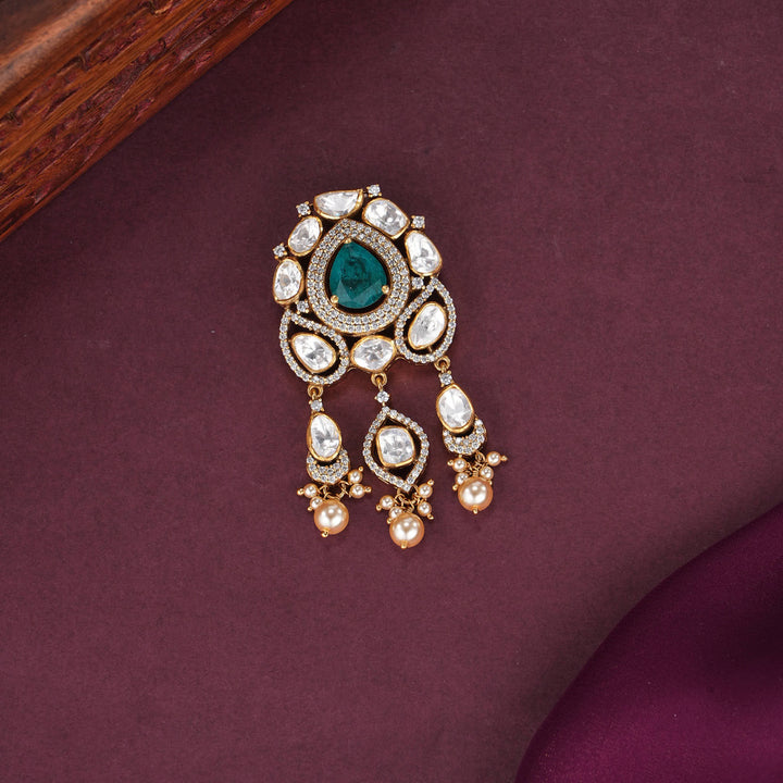 Dhashitha Moissanite Pendant Set