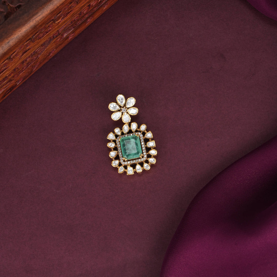 Mahitha Moissanite Pendant Set