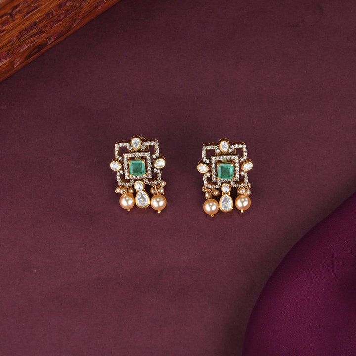 Mahitha Moissanite Pendant Set
