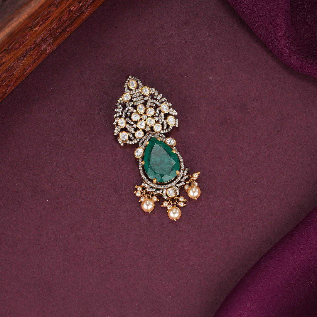 Yashikaa Moissanite Pendant Set