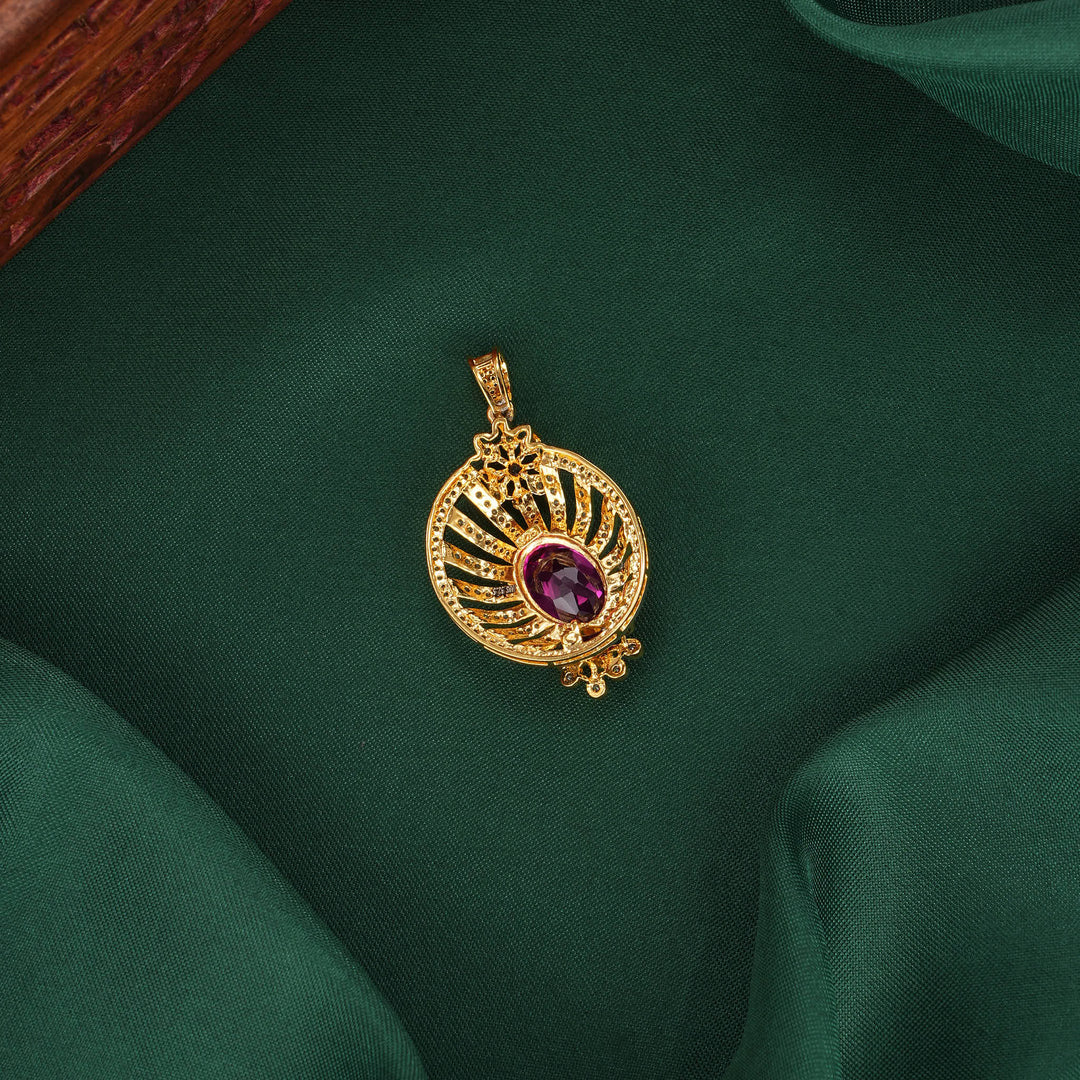 Asvikaa Diamond Design Pendant
