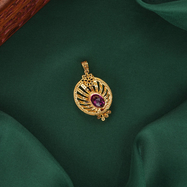 Asvikaa Diamond Design Pendant