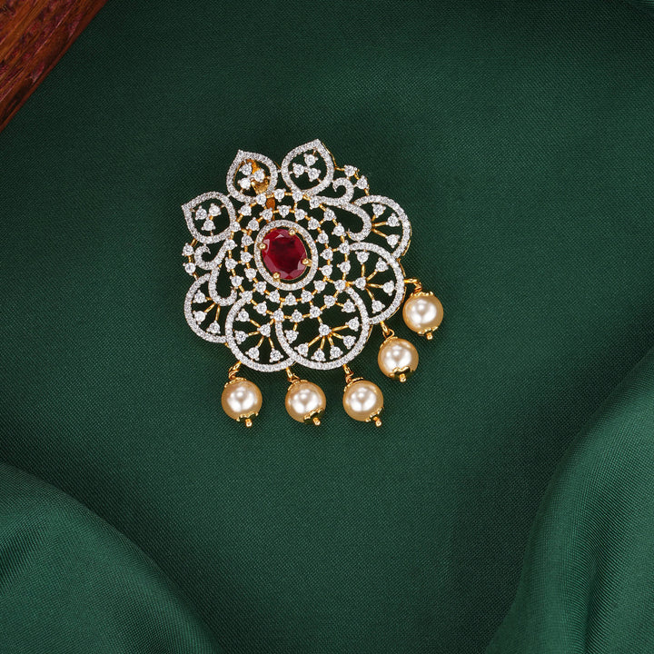 Ghazil Diamond Design Pendant