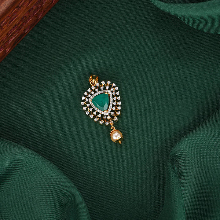 Cute Diamond Design Pendant