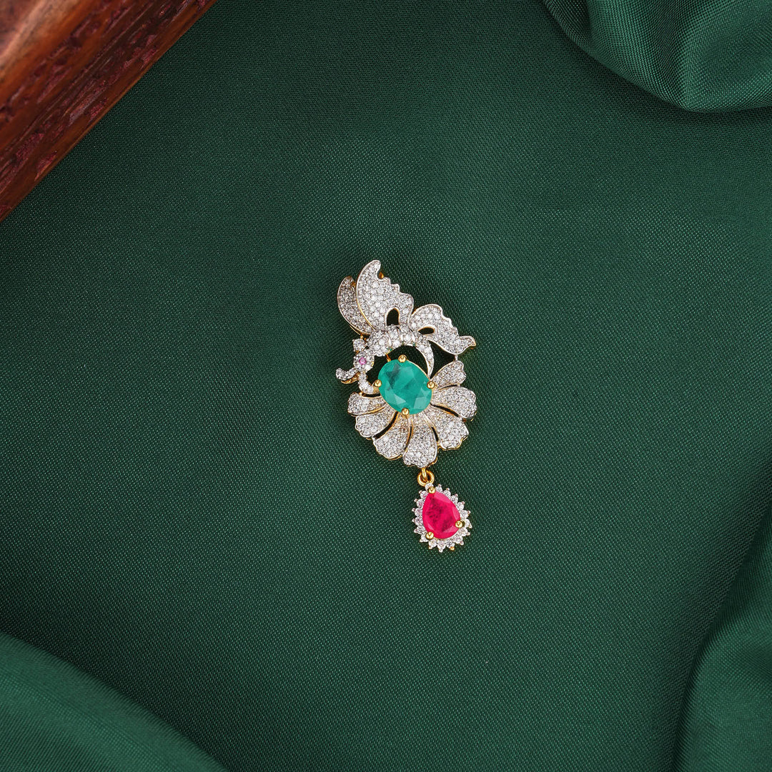 Elavirika Diamond Design Pendant