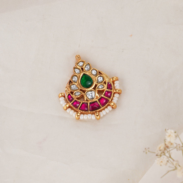 Shinning Kundan Pendant Set