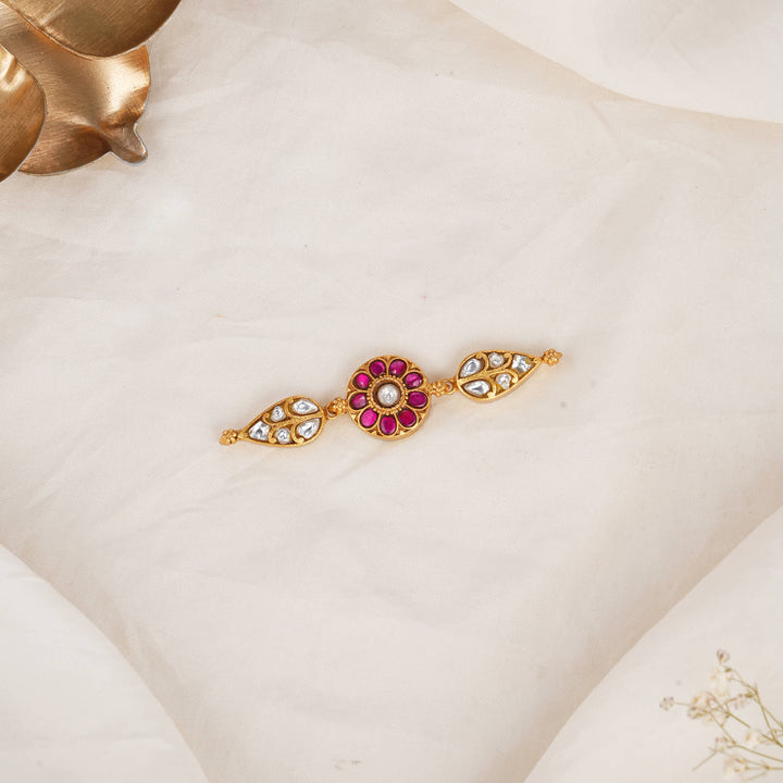 Floral Kundan Pendant