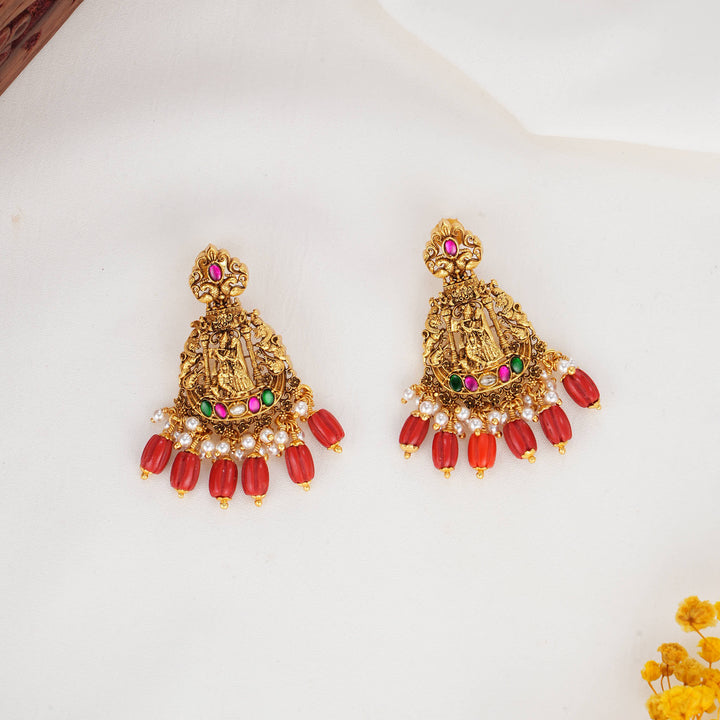Smitha Nagas Pendant Set