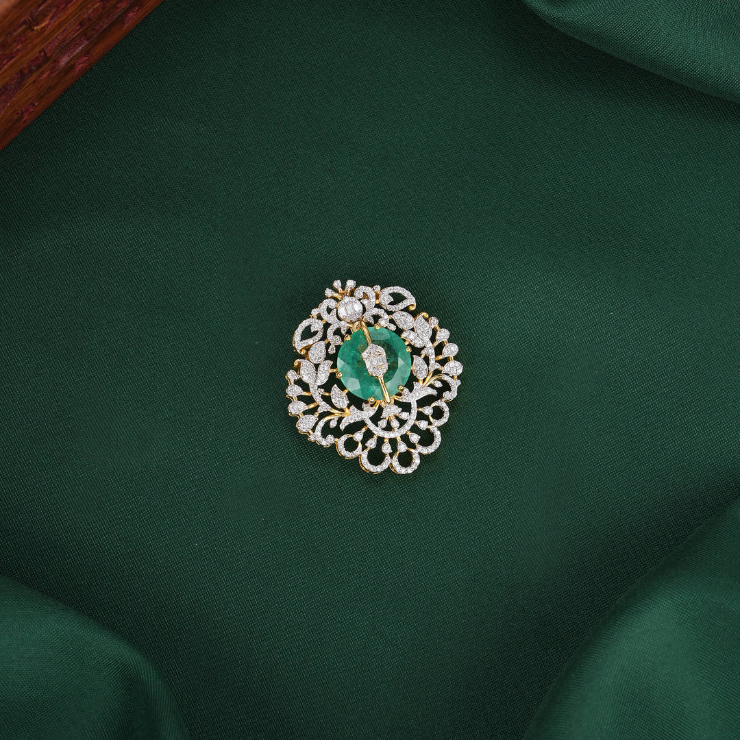 Impressively Crafted Diamond Design Pendant